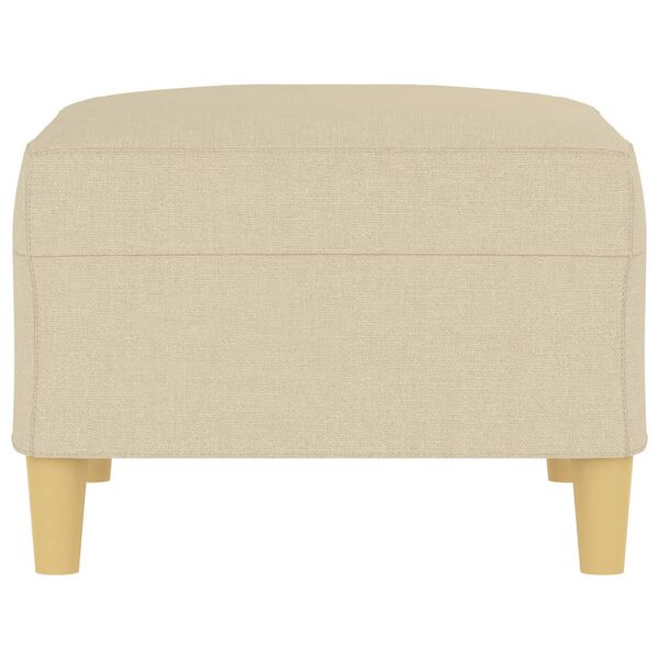 vidaXL jalapink, kreemjas, 70 x 55 x 41 cm, samet