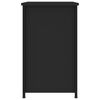 vidaXL &ouml;&ouml;kapid 2 tk, must, 40 x 36 x 60 cm, tehispuit