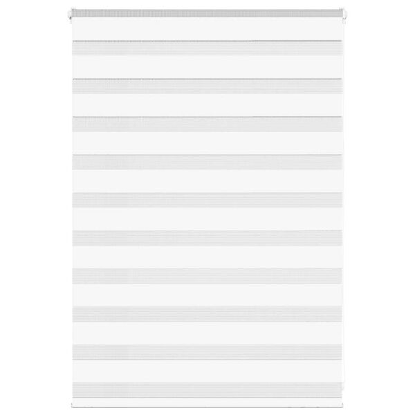 vidaXL Triibuline ruloo 115x100 cm kanga laius 110,9 cm pol&uuml;ester