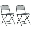 vidaXL Aiatoolid 2 pcs Antratsiit 52,5 x 46 x 82 cm Raud