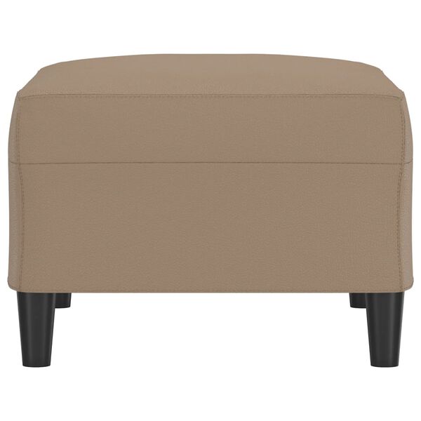 vidaXL jalapink, cappuccino, 70 x 55 x 41 cm, kunstnahk