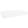vidaXL Unepadi 74 x 39 x 13 cm Keskmine Geeliga M&auml;lumaterjal Valge
