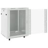 vidaXL 15U serverikapp, 19" IP20, hall, 60 x 45 x 86 cm
