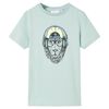 Laste T-s&auml;rk triibuline, hele m&uuml;ndiroheline, 104