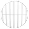 vidaXL &uuml;mmargune grillrest, &Oslash;37 cm, 304 roostevaba teras