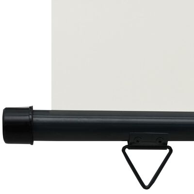 vidaXL rõdu külgsein, 85 x 250 cm, kreemjasvalge