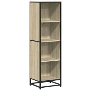 vidaXL raamaturiiul Sonoma tamm 40x35x139 cm tehispuit