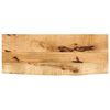 vidaXL lauaplaat, 70x40x3,8 cm, naturaalsete servadega, mangopuit