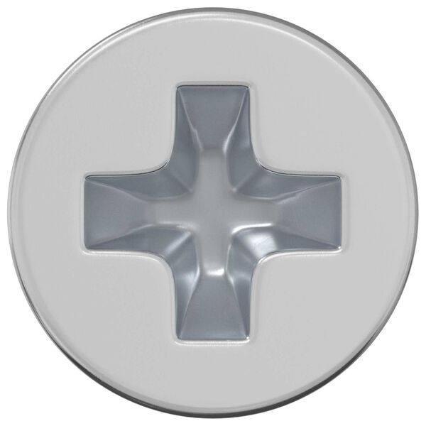 vidaXL S&uuml;vistatud peaga kruvid 2 pcs H&otilde;bedane M4 x 6 mm Teras