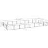 vidaXL koeraaedik, must, 32 m&sup2;, teras
