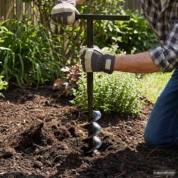 Terasest 150 mm maapuur k&auml;epidemega koos 9 m pikendustoruga