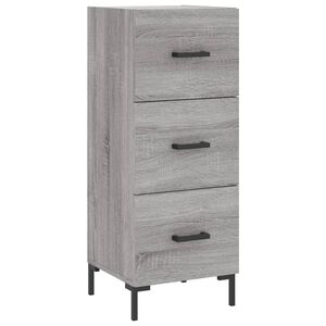 vidaXL puhvetkapp, hall Sonoma tamm, 34,5x34x90 cm, tehispuit