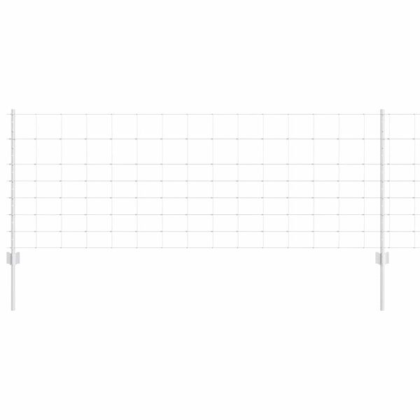 vidaXL Aed koos postiga H&otilde;bedane 0,8 x 50 m Teras