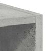 vidaXL Seinakapp ladustamisega Betoonhall 30 x 29,5 x 40 cm Tehispuit