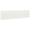 vidaXL Muru&auml;&auml;red 10 tk Valge 25x103 cm K&uuml;lmvaltsitud teras