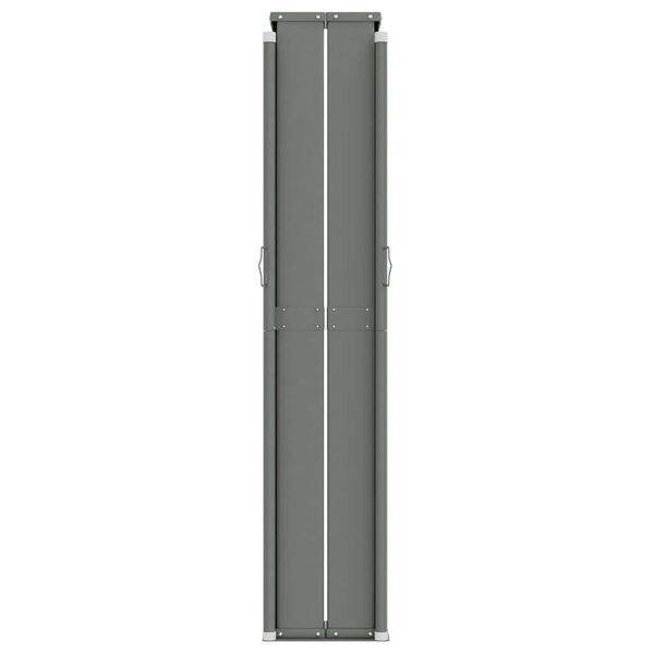 vidaXL lahtitõmmatav külgsein, punane, 220 x 1200 cm