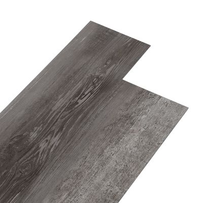 vidaXL PVC-st põrandaplaadid, 4,46 m² 3 mm, iseliimuv, triibuline puit