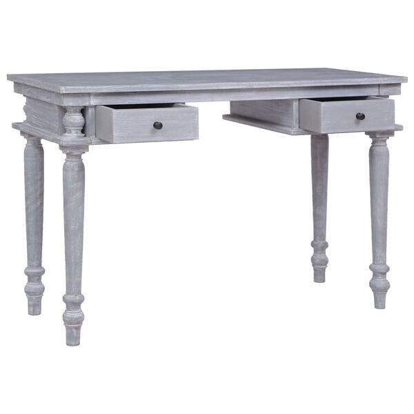 vidaXL kirjutuslaud, 115 x 50 x 78 cm, mahagonipuit