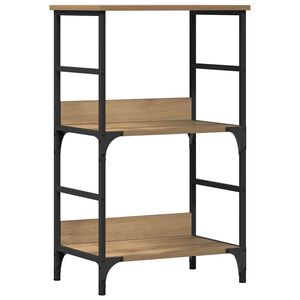 vidaXL raamatukapp Artisan Oak 50x33x82 cm Engineered Wood