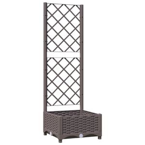 vidaXL v&otilde;rega taimekast, pruun, 40x40x121,5 cm PP