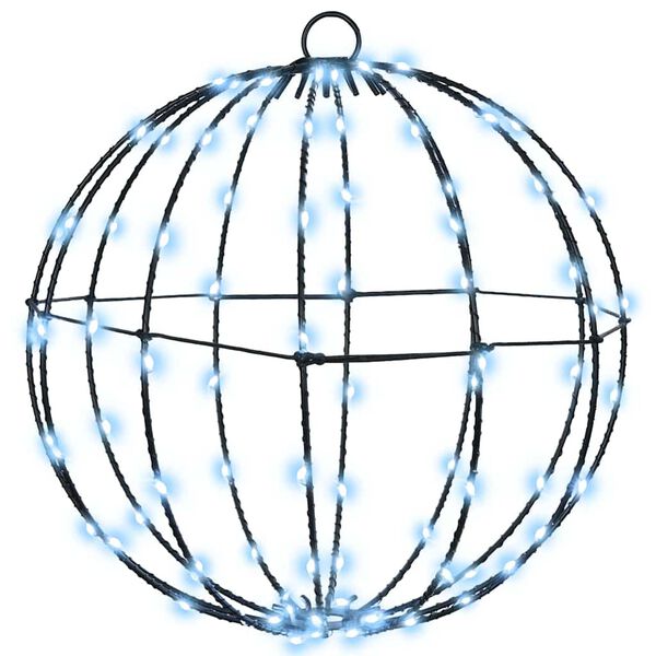 vidaXL Pall 2 pcs K&uuml;lm valge 31,5 x 31,5 x 32 cm Metall