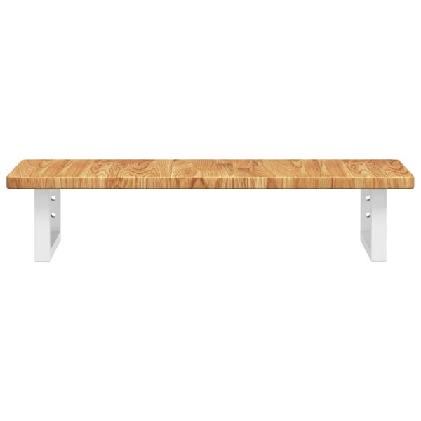 vidaXL seinale kinnitatav valamuriiul, teras ja tammepuit