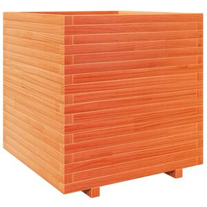 vidaXL aia taimekast, vahapruun, 70x70x72,5 cm, m&auml;nnipuit