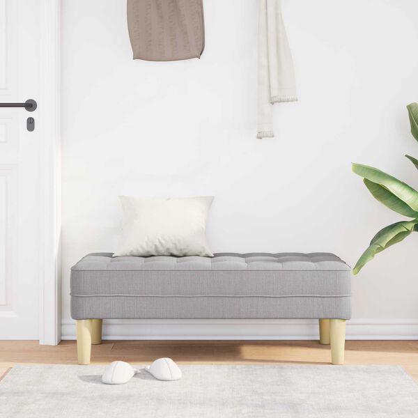 vidaXL pink padjaga Pilvine hall 113 x 57 x 39 cm kangas