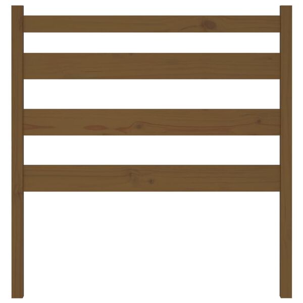 vidaXL voodipeats, meepruun, 96 x 4 x 100 cm, m&auml;nnipuit