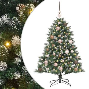 vidaXL Tehisj&otilde;ulupuu Roheline 120 cm PVC, Plastikk ja Teras