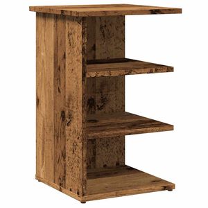 vidaXL puhvetkapp Old Wood 35x35x55 cm Engineered Wood