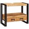 vidaXL Peegli kapp sahtliga Pruun 71 x 33 x 58 cm Tugev mango puu