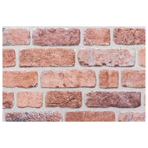 vidaXL Seinapaneelid 10 pcs Punane 100 x 50 cm EPS vaht