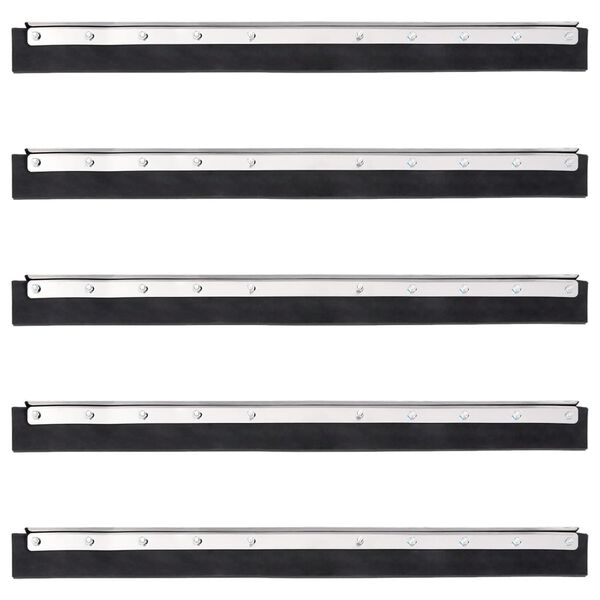 vidaXL p&otilde;randakaabits 5 tk, 75x2x5 cm, teras ja kumm