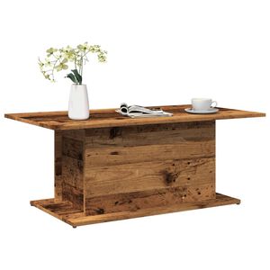 vidaXL diivanilaud Old Wood 102x55,5x40 cm Engineered Wood