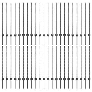 vidaXL Aiapost 44 pcs Hall 140 cm Teras