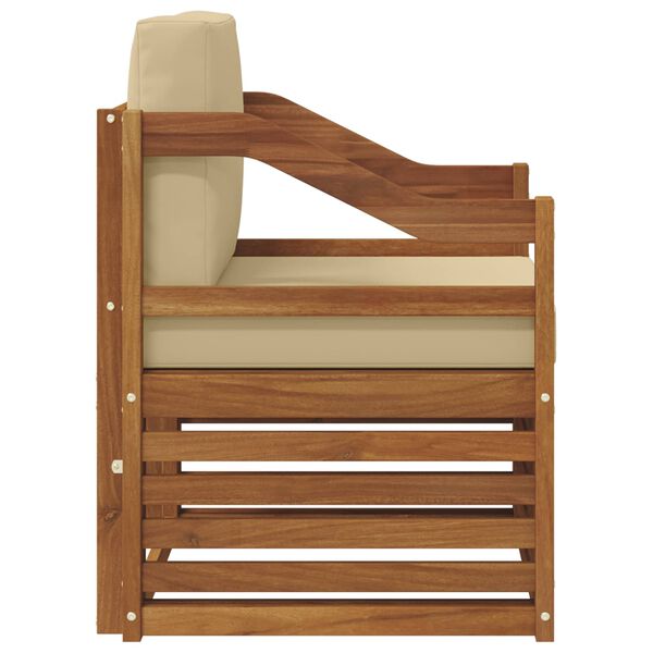 vidaXL V&auml;li diivanikomplekt padjaga Neutraalne 67 x 63 x 73 cm