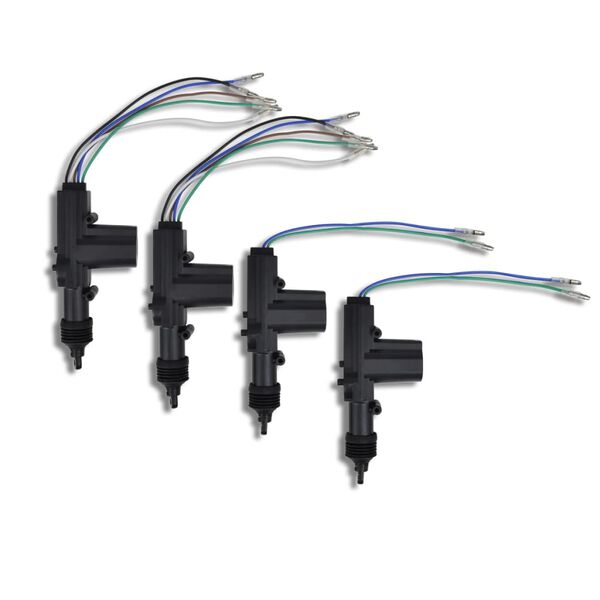 vidaXL auto kesklukukomplekt 2 tavapuldiga, 12 V universaalne