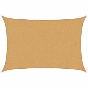 vidaXL p&auml;ikesepuri 160 g/m&sup2; ristk&uuml;lik, liiv 2x2,5 m HDPE