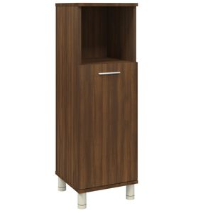 vidaXL vannitoakapp, pruun tamm, 30 x 30 x 95 cm, tehispuit