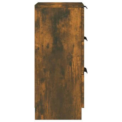 vidaXL puhvetkapp, Suitsutatud tamm, 30 x 30 x 70 cm, tehispuit