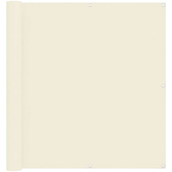 vidaXL R&otilde;du Eesriie cream 110 x 500 cm Oxfordi kangas