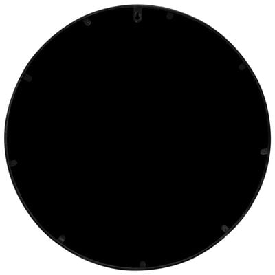 vidaXL peegel, must, 60x3 cm, raud, toas kasutamiseks