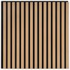 vidaXL Seinapaneelid 8 tk 60,5 x 60 cm Naturaalne