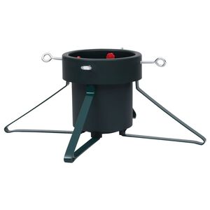 vidaXL jõulukuuse alus, must, 46x46x19 cm