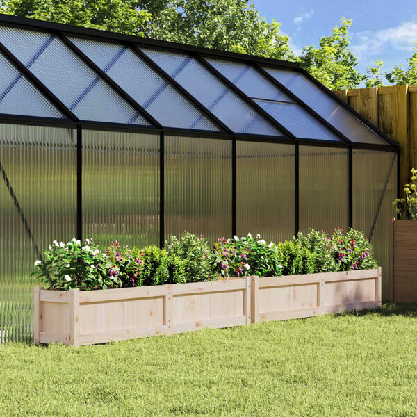 vidaXL aia taimekastid 2 tk, männipuit