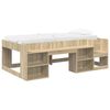 vidaXL Laste voodiraam koos ladustamisega Sonoma tamm 90 x 190 cm