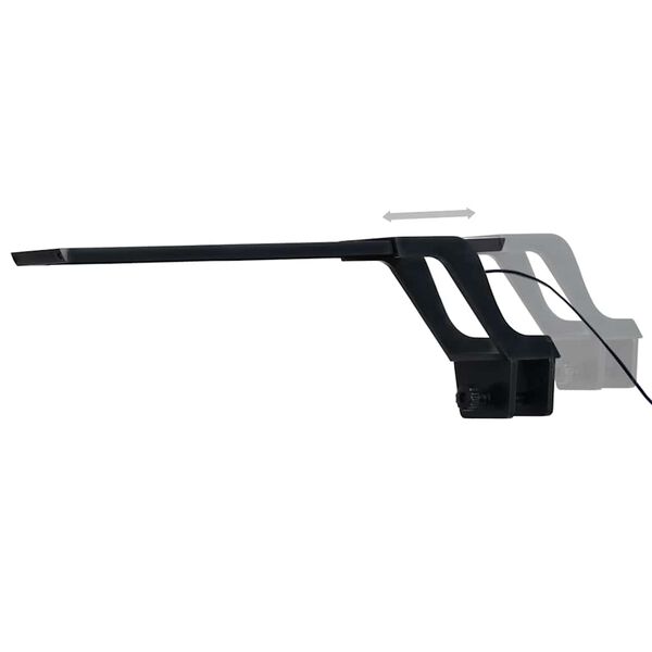 vidaXL akvaariumi LED-tuli klambriga 35&ndash;55 cm, sinine ja valge