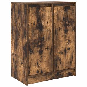 vidaXL puhvetkapp, suitsutatud tamm, 57x34x76 cm, tehispuit