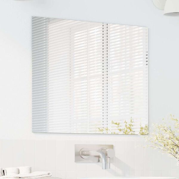 vidaXL Seinapeegel Ristk&uuml;lik 50 x 60 cm karastatud klaas